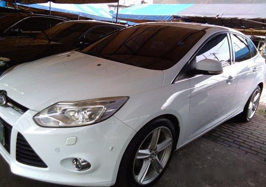 Sell White 2014 Ford Focus at 55612 km in Cainta