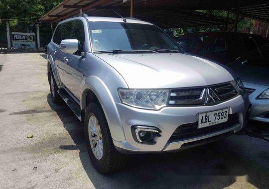 Sell Silver 2015 Mitsubishi Montero Sport Manual Diesel at 40000 km in Pasig