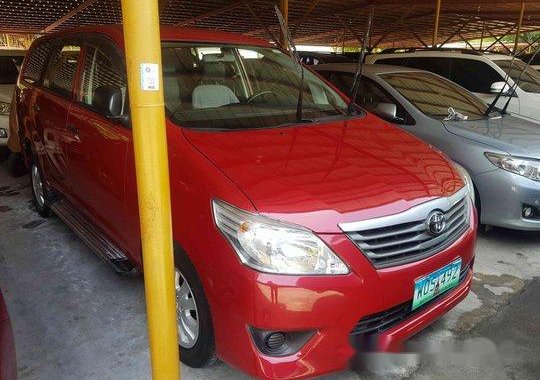 Selling Red Toyota Innova 2014 Automatic Diesel at 50000 km in Pasig