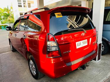 Red 2015 Toyota Innova Automatic Diesel for sale in Isabela 