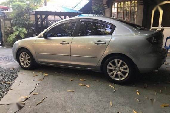 Selling Silver Mazda 3 2008 Automatic Gasoline at 71000 km in Taguig