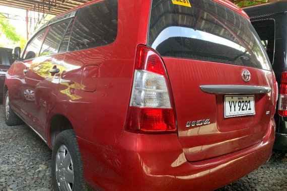 Selling Red Toyota Innova 2016 at Manual Diesel in Quezon City