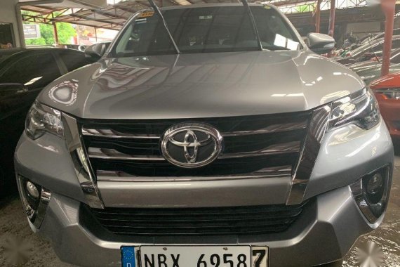 Selling Silver Toyota Fortuner 2017 SUV in Quezon City