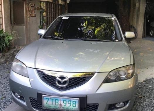 Selling Silver Mazda 3 2008 Automatic Gasoline at 71000 km in Taguig