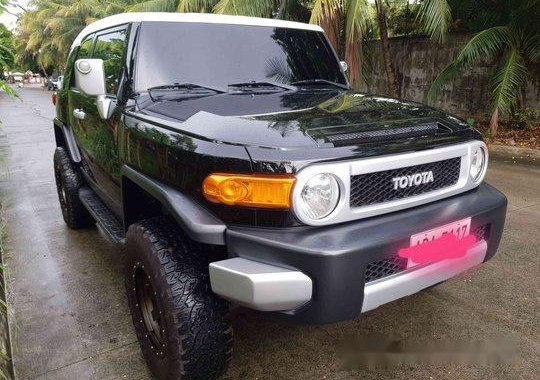 Sell Black 2013 Toyota Fj Cruiser at 10000 km in Cebu City