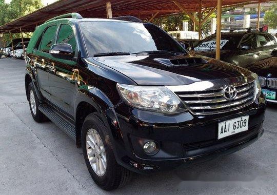 Selling Black Toyota Fortuner 2014 at 49042 km in Pasig