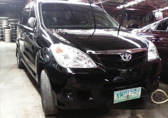 Selling Black Toyota Avanza 2009 in Manila