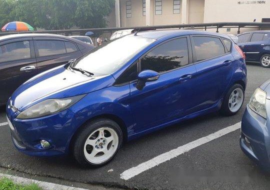 Blue Ford Fiesta 2012 for sale in Quezon City