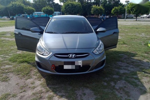 Selling Hyundai Accent 2015 Manual Gasoline in General Santos