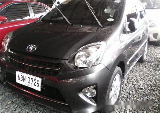 Sell Grey 2015 Toyota Wigo Manual Gasoline 