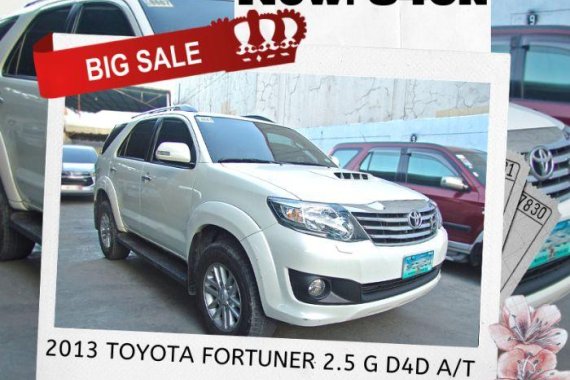 2nd Hand Toyota Fortuner 2013 for sale in Mandaue