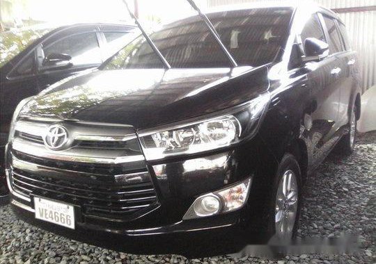 Selling Black Toyota Innova 2016 Manual Diesel at 5000 km in Manila