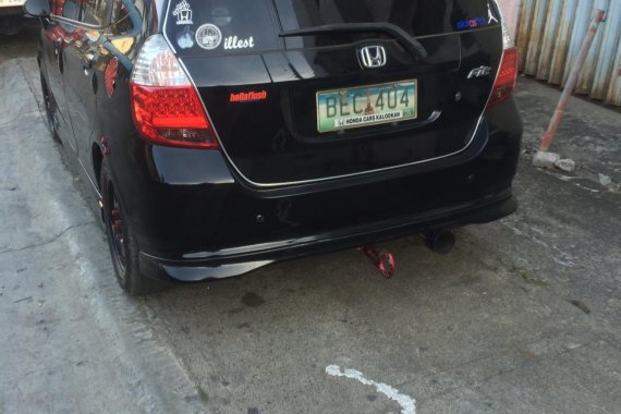 Selling Black Honda Fit 2004 Hatchback in Isabela 