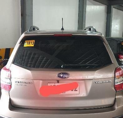 Sell 2nd Hand 2015 Subaru Forester Automatic Gasoline at 17000 km in Quezon City