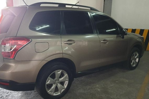 Sell 2nd Hand 2015 Subaru Forester Automatic Gasoline at 17000 km in Quezon City