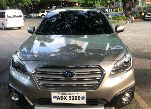 Selling Subaru Outback 2016 Automatic Gasoline in Pasig