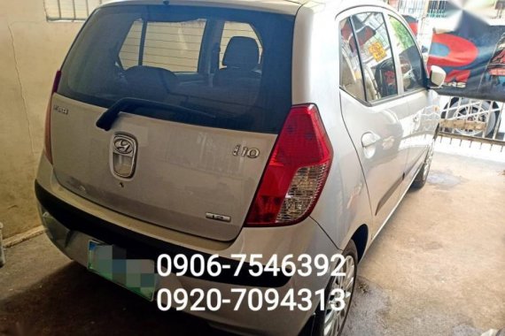 Hyundai i10 2010 Automatic Gasoline for sale in Quezon City