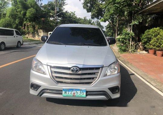 Silver Toyota Innova 2014 at 49000 km for sale
