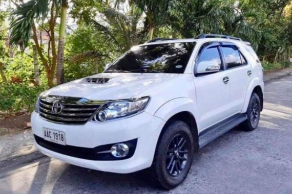 Toyota Fortuner 2015 Manual Gasoline for sale in Lucena