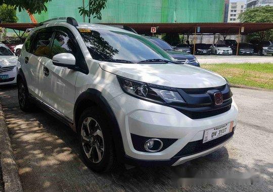Selling White Honda BR-V 2017 Automatic Gasoline in Pasig