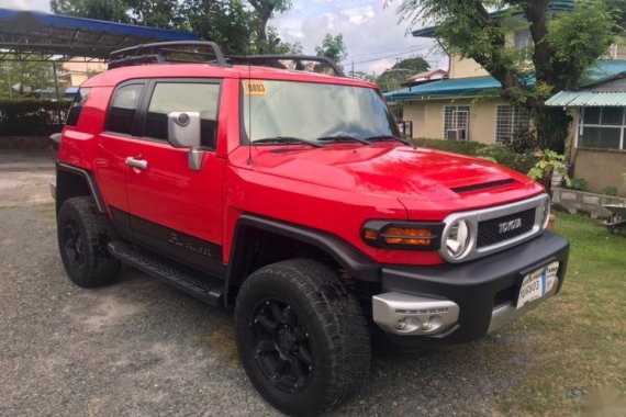 2nd Hand Toyota Fj Cruiser 2016 at 13000 km for sale in Marilao