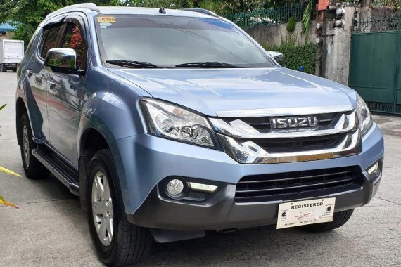 2nd Hand Isuzu Mu-X 2016 at 40000 km for sale in Quezon City