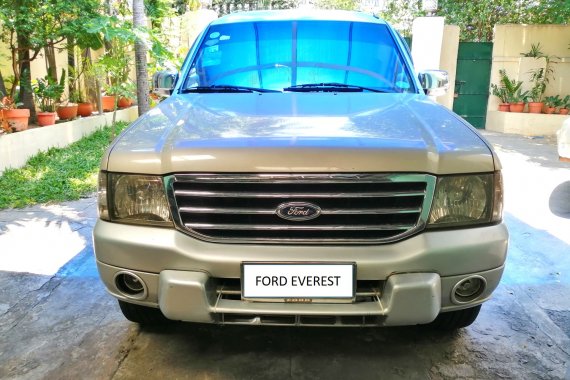 Selling Silver Ford Everest 2005 Manual Diesel in San Juan 