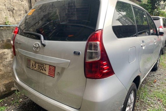Silver Toyota Avanza 2018 at Automatic Gasoline for sale in Quezon City
