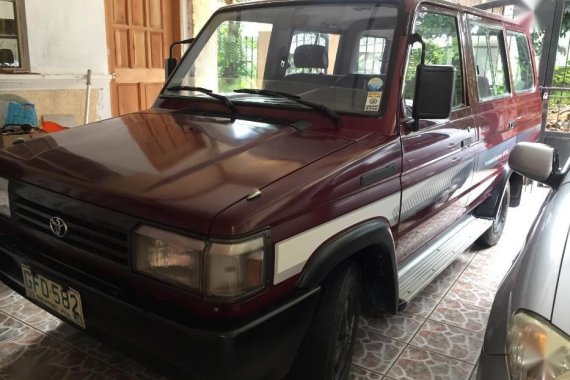 Selling Toyota Tamaraw 1995 at 130000 km in Lapu-Lapu