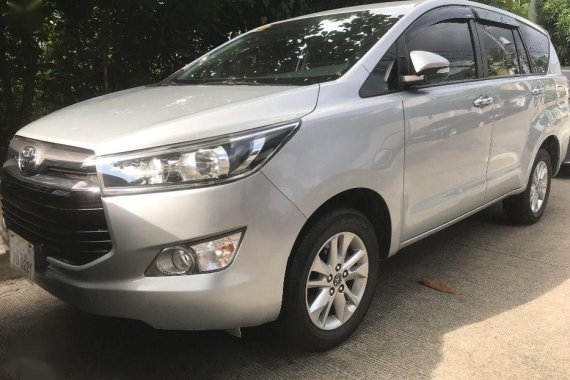 Sell Silver 2016 Toyota Innova at 10000 km in Quezon City