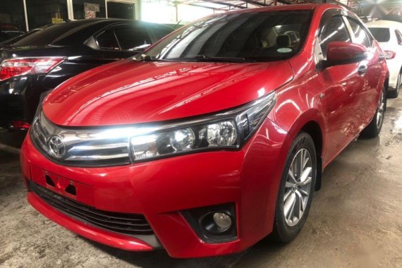 Sell Red 2017 Toyota Altis in Quezon City