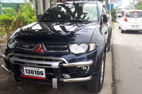 Sell 2nd Hand 2015 Mitsubishi Montero Sport Manual Diesel at 80000 km in San Fernando