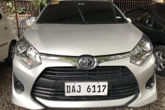 Selling Silver Toyota Wigo 2019 in Quezon City