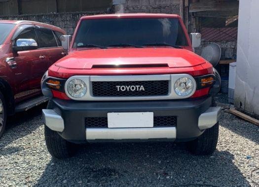 2nd Hand Toyota Fj Cruiser 2015 for sale in Quezon City