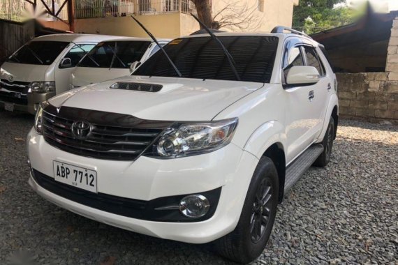 2nd Hand Toyota Fortuner 2016 Manual Diesel for sale in Quezon City