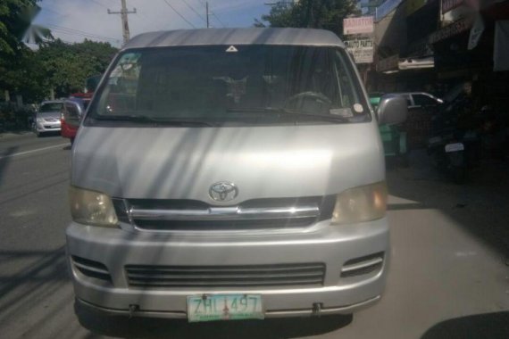 Toyota Hiace 2007 Manual Diesel for sale in Las Piñas