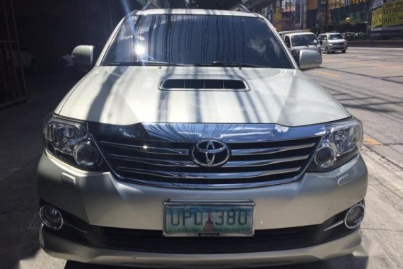 2nd Hand Toyota Fortuner 2013 at 60000 km for sale in Quezon City