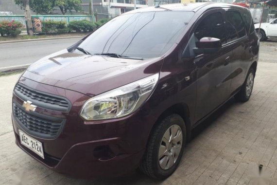 Selling Red Chevrolet Spin 2016 Manual Diesel at 31000 km in Davao City