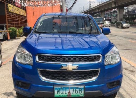 2nd Hand Chevrolet Trailblazer 2013 Manual Diesel for sale in Quezon City