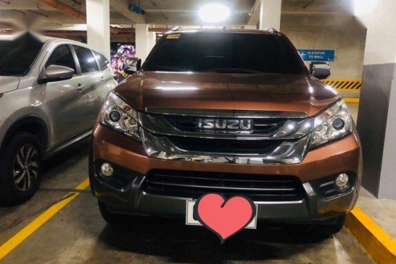 2nd Hand Isuzu Mu-X 2015 Automatic Diesel for sale in Antipolo