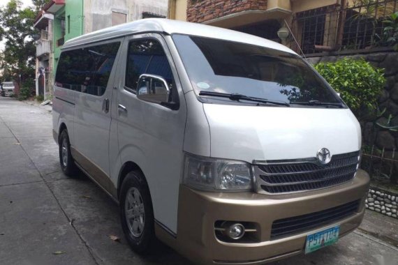 Selling 2nd Hand Toyota Hiace 2010 in Quezon City