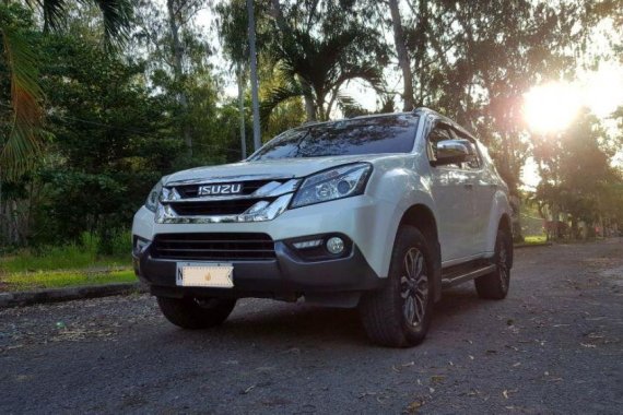 Selling 2nd Hand Isuzu Mu-X 2017 in Bacolod