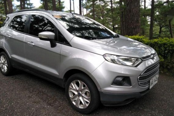 Sell 2nd Hand 2015 Ford Ecosport Manual Gasoline at 43000 km in Baguio