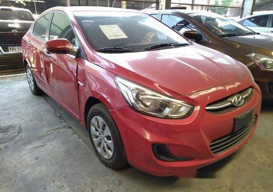 Sell Red 2017 Hyundai Accent at 26000 km in Makati