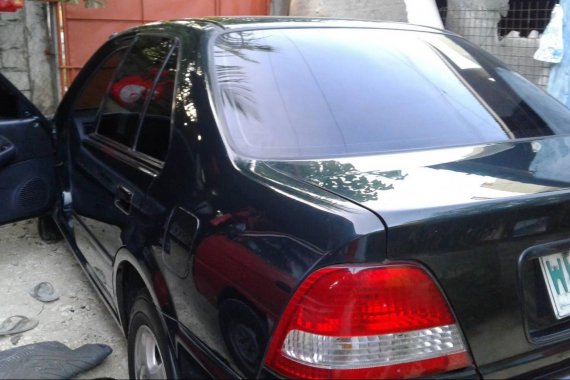 2nd Hand Black Honda City 2001 for sale