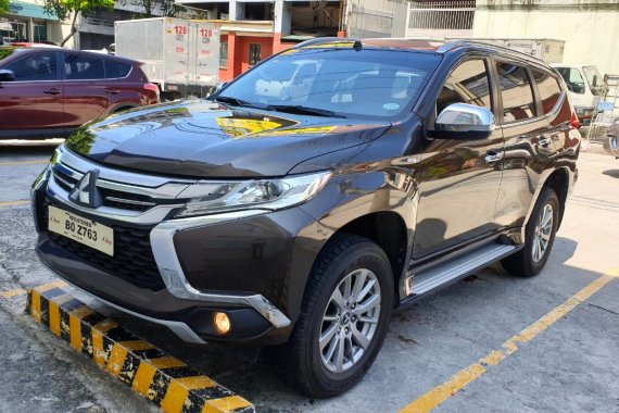 Brown 2017 Mitsubishi Montero Sport at 9000 km for sale 