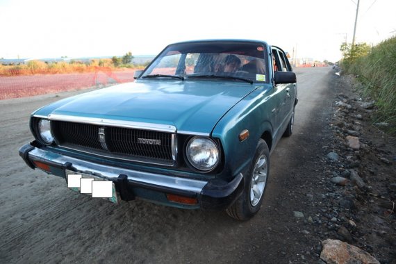 Blue Toyota Corolla 1978 Sedan Manual Gasoline for sale 