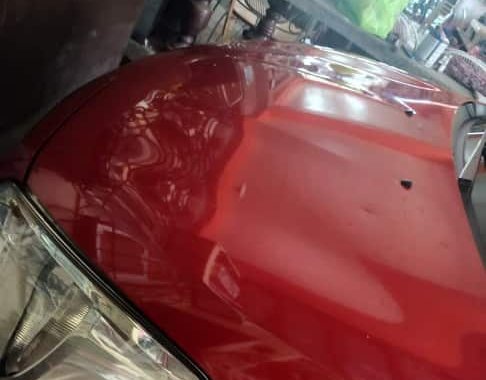 Red Mitsubishi Mirage G4 2016 at 22000 km for sale in Laguna 