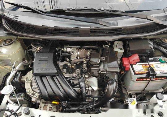 Brown Nissan Almera 2017 for sale in Quezon City