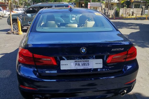 Sell Blue 2018 BMW 520D at 2000 km in San Juan 